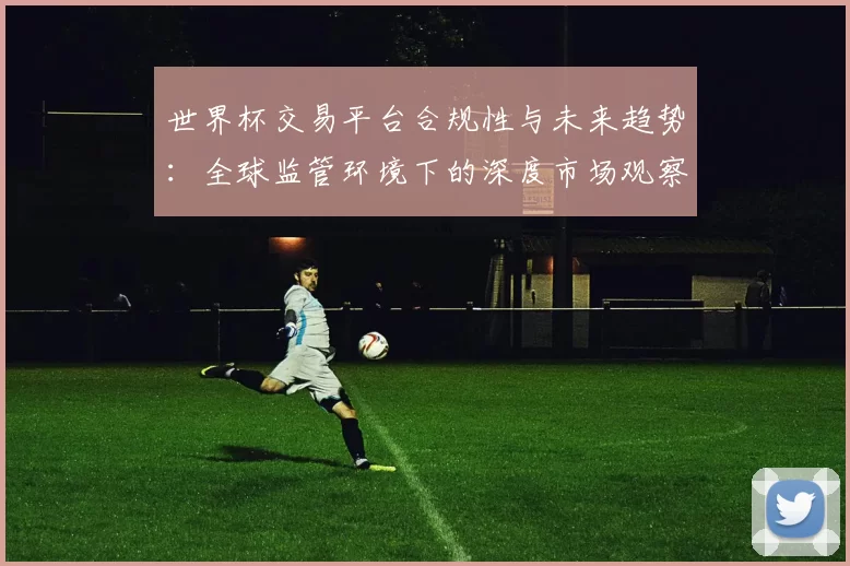 世界杯交易平台合规性与未来趋势：全球监管环境下的深度市场观察