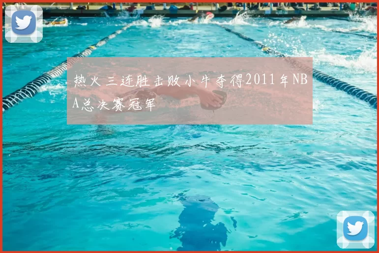 热火三连胜击败小牛夺得2011年NBA总决赛冠军